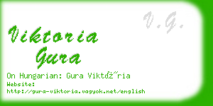 viktoria gura business card